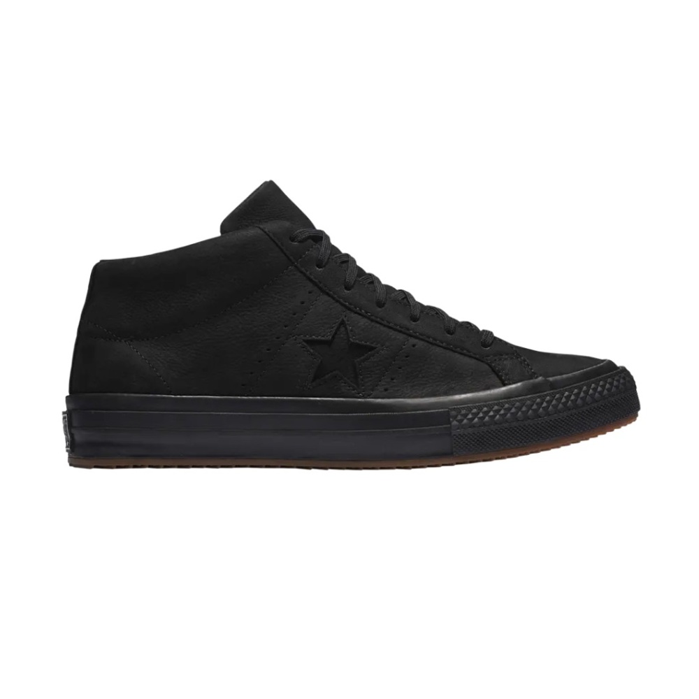 Converse One Star Counter Climate Mid 'Triple Black'
